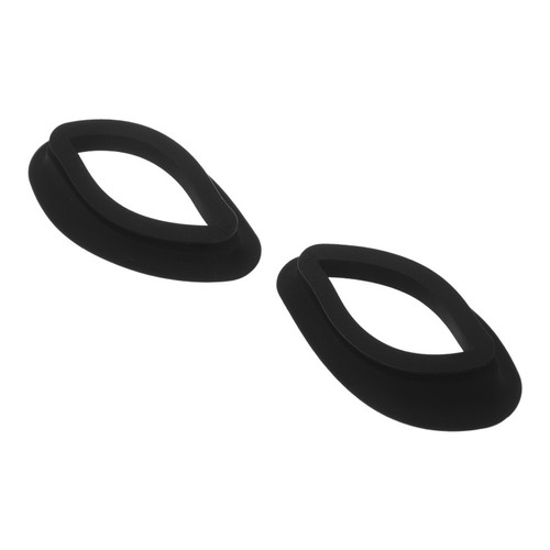Black silicone eye cups - silicone,